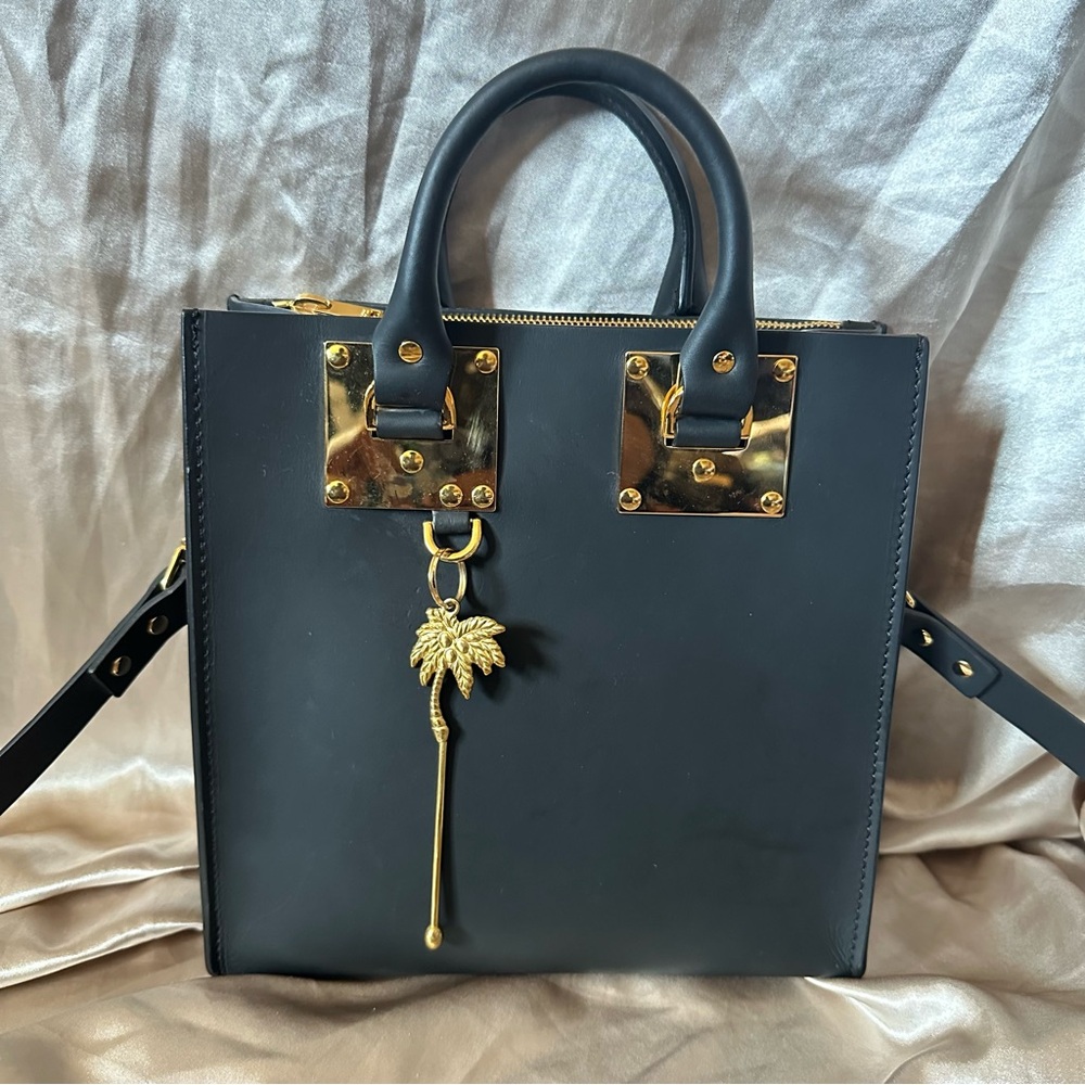 Sophie Hulme Leather Albion Crossbody Bag
